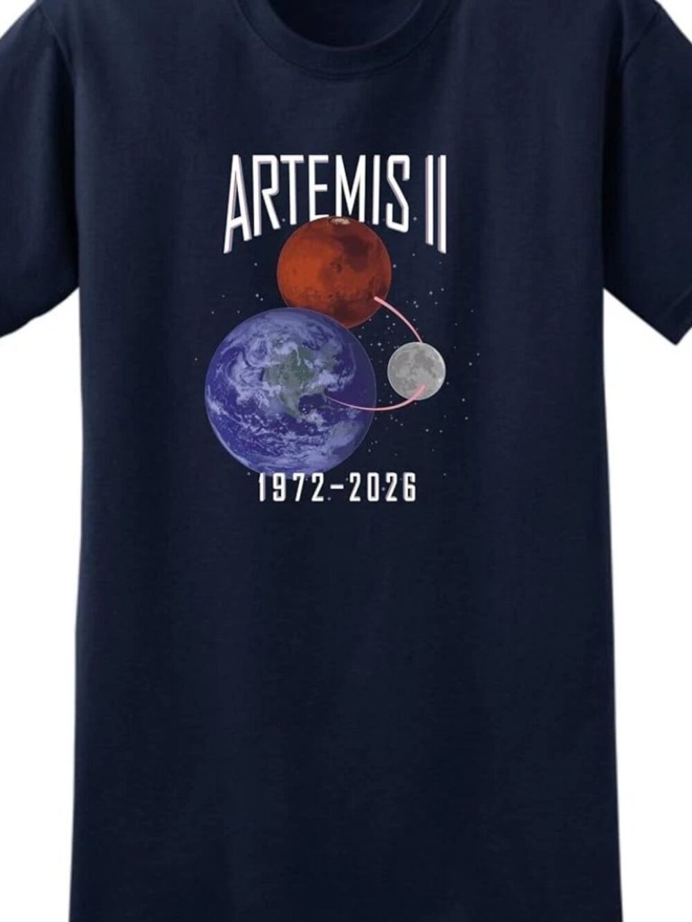 Artemis II - 1972-2026 Unisex Short Sleeve T-Shirt  249